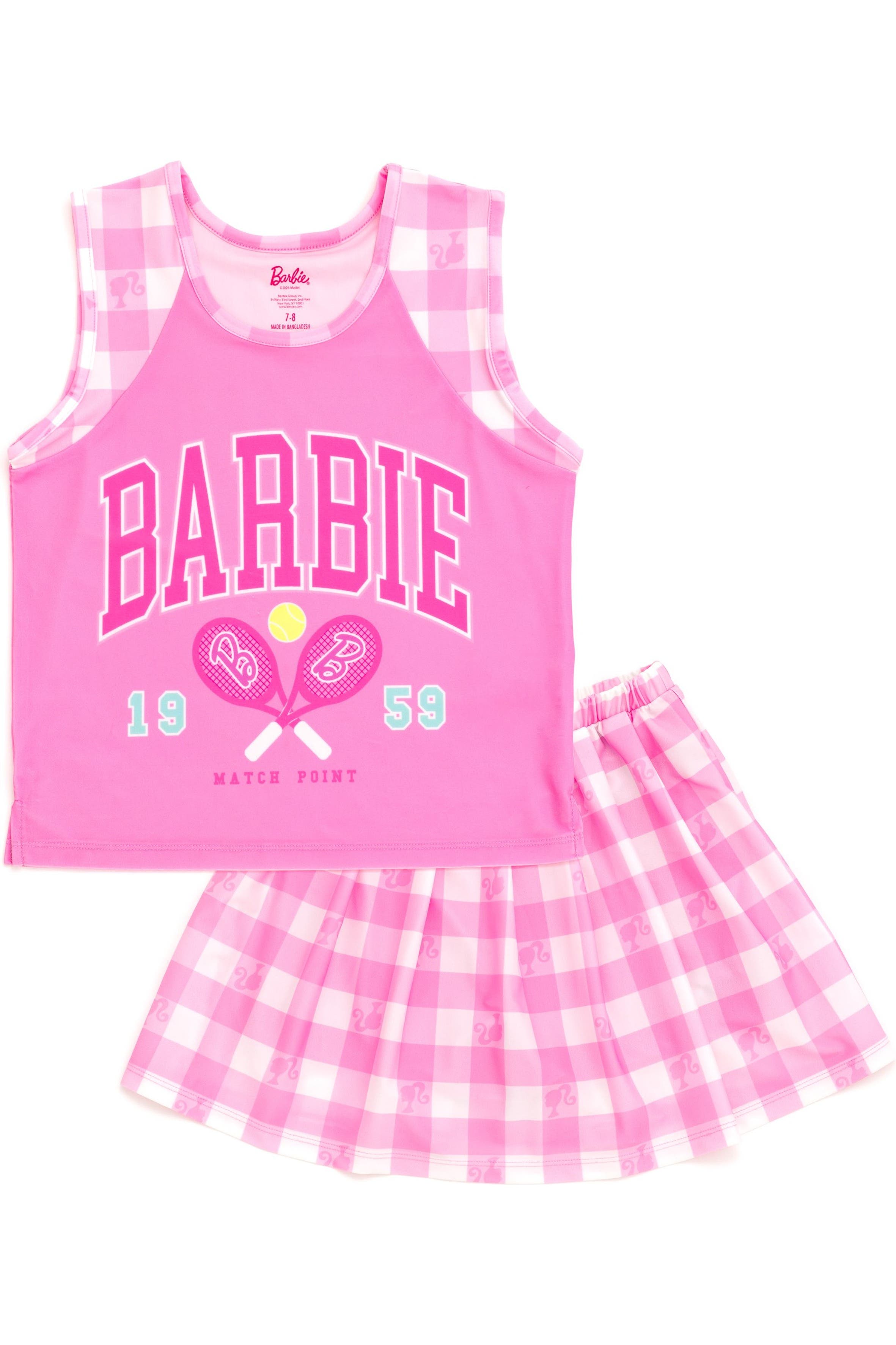selected Barbie Pink Gingham
