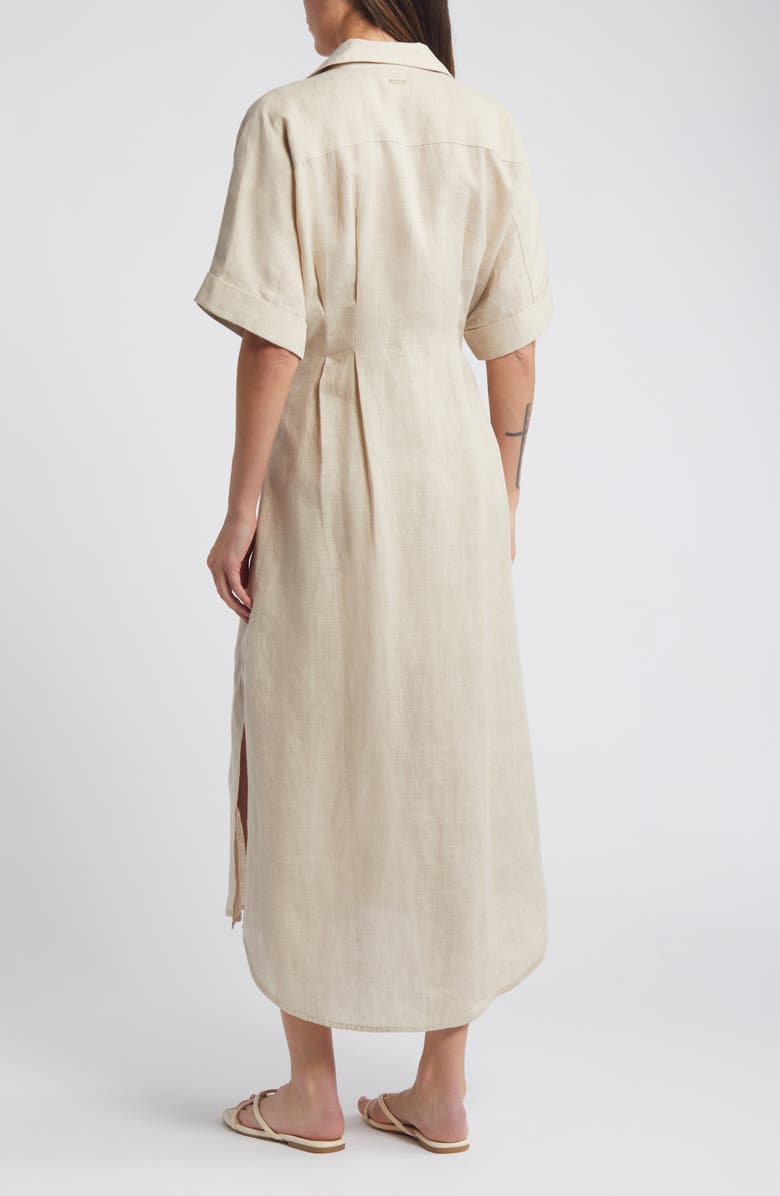 Cleobella Gili Linen Shirtdress, Alternate, color, 