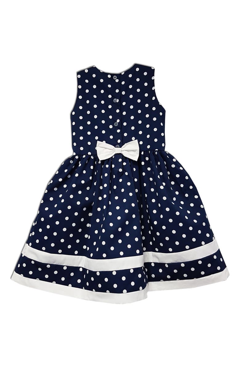 JOE-ELLA Kids' Polka Dot Party Dress, Alternate, color, 
