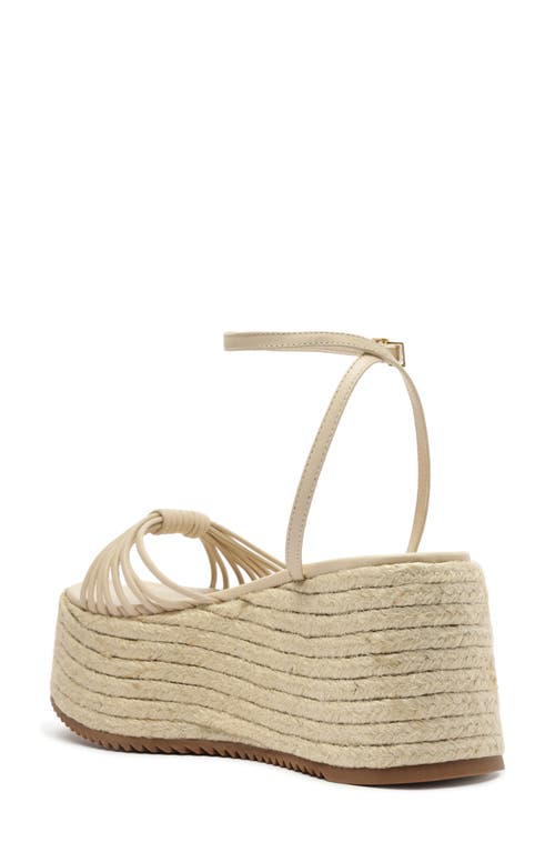 SCHUTZ SCHUTZ LIVIA PLATFORM WEDGE SANDAL
