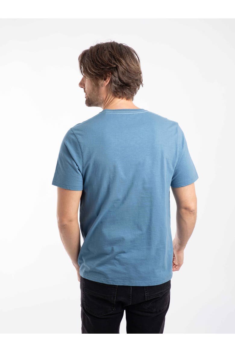 Fish Out Of Water Graphic T-Shirt, Alternate, color, Washed Blue