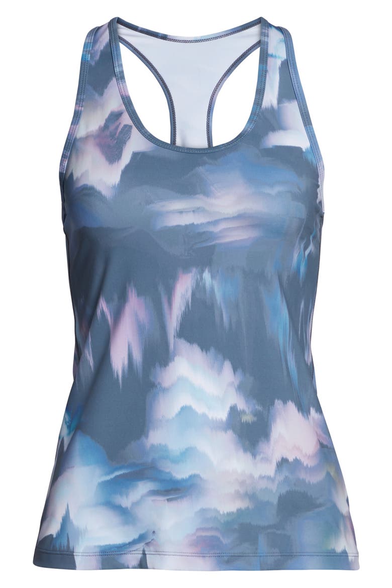 Resolve Racerback Tank, Alternate, color, BLUE VINTAGE FLORAL STATIC PRI