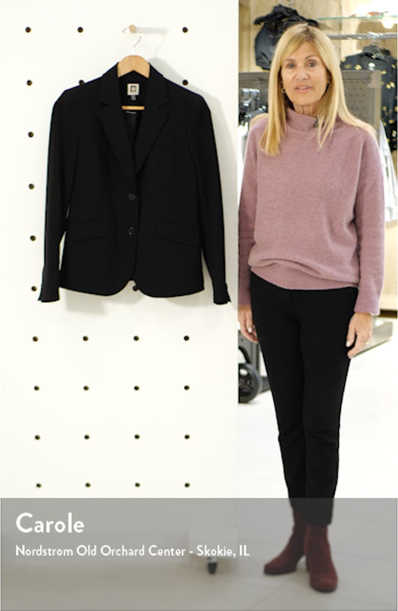 Two-Button Stretch Blazer, sales video thumbnail