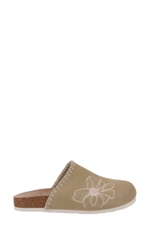 Gc Shoes Jamie Flower Clog In Natural