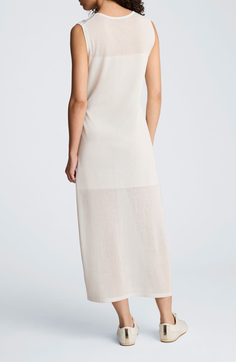 Kenneth Cole Semisheer Sleeveless Knit Dress, Alternate, color, 