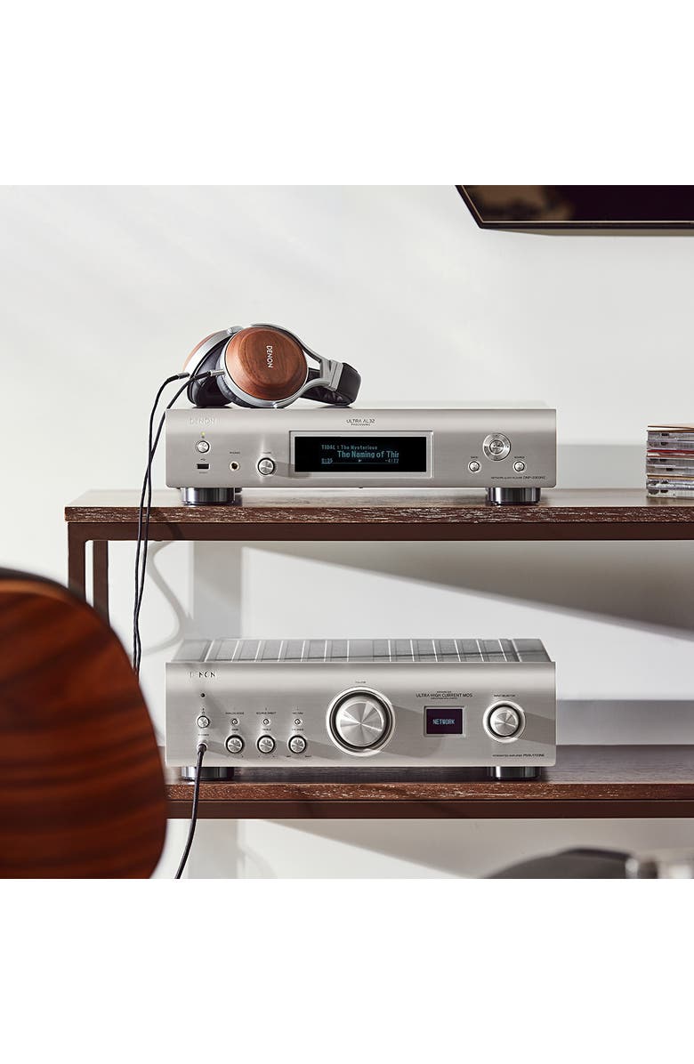 Denon DNP-2000NE Network Player with Ultra AL32 Processing and HEOS Built-In, Alternate, color, Silver