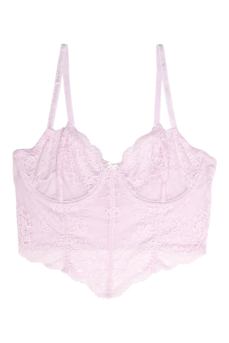 Captivate Crop Underwire Camisole, Alternate, color, LILAC PINK