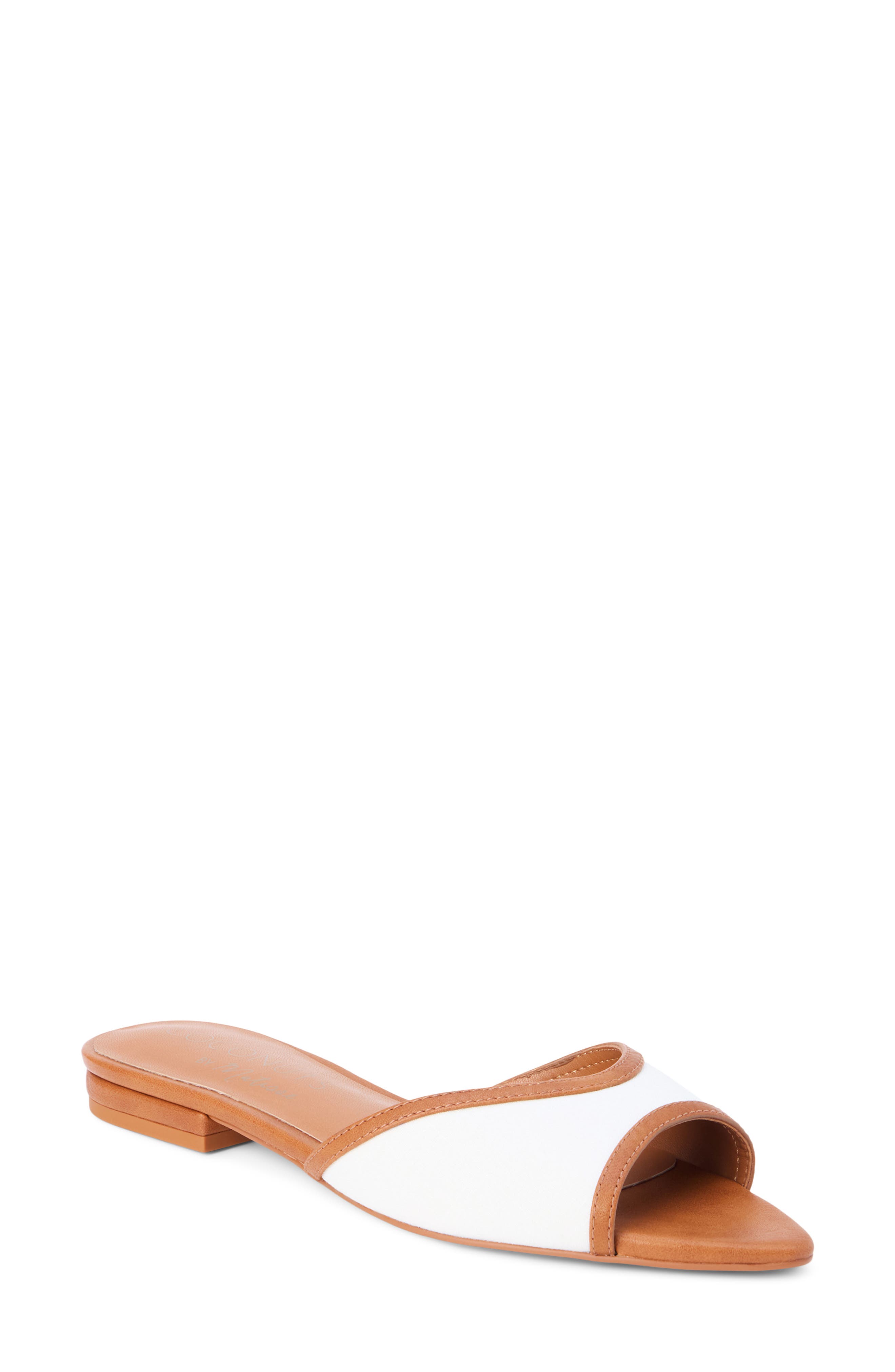 Coconuts by Matisse Jess Slide Sandal, Main, color, Cognac