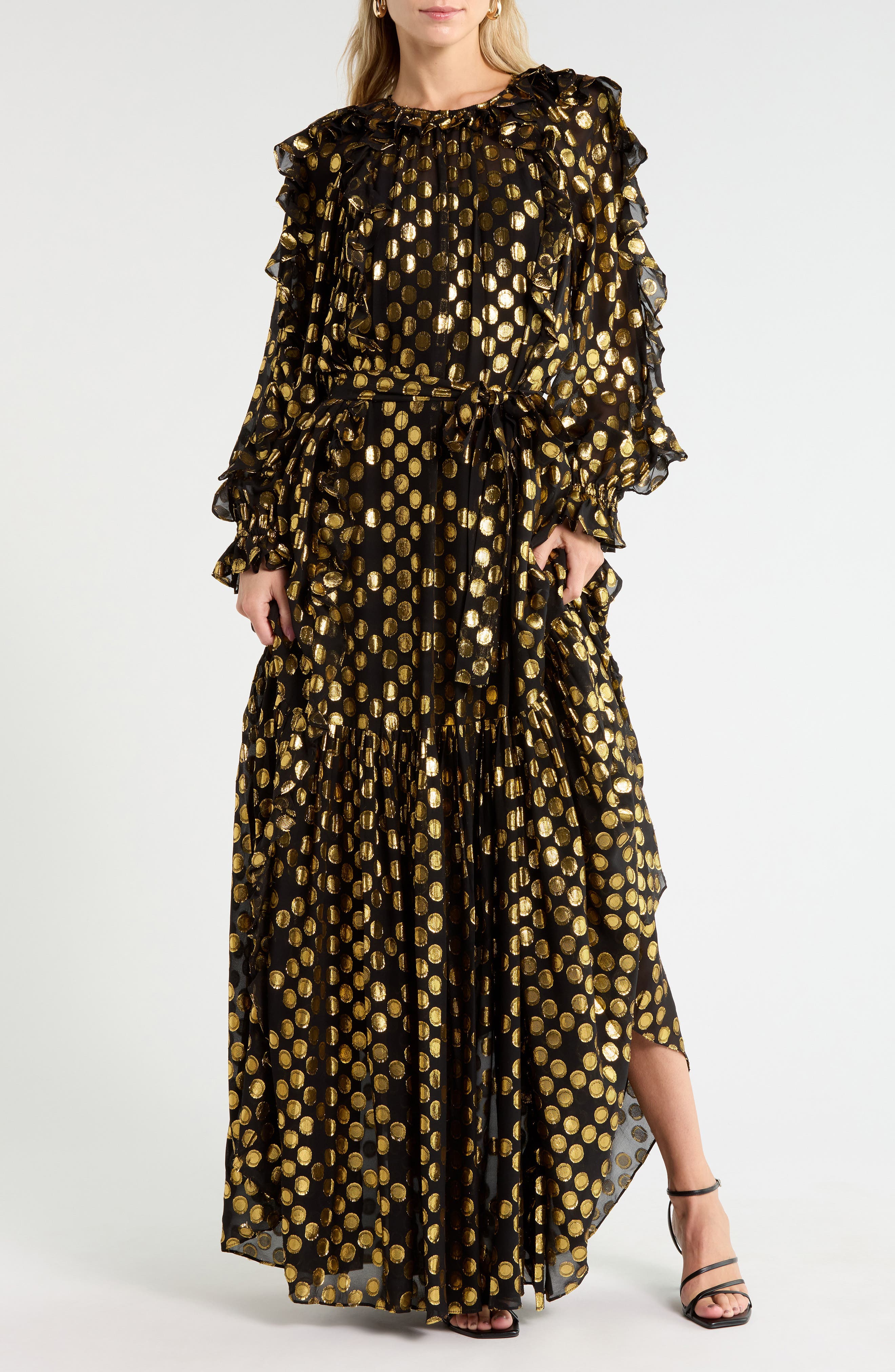 Celestina Silk Gown