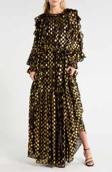 Celestina Silk Gown