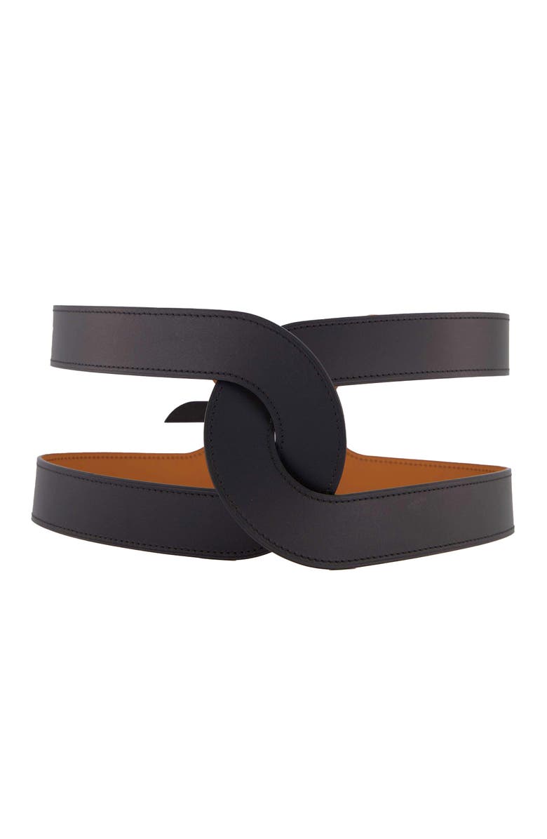 Vaincourt Paris La Delicieuse belt, Alternate, color, Black