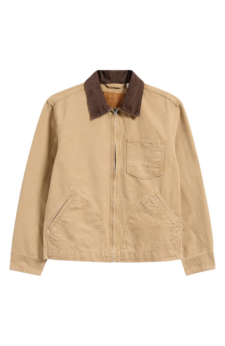 Levi's<sup>®</sup> Cotton Canvas Mechanic's Jacket, Main, color, 