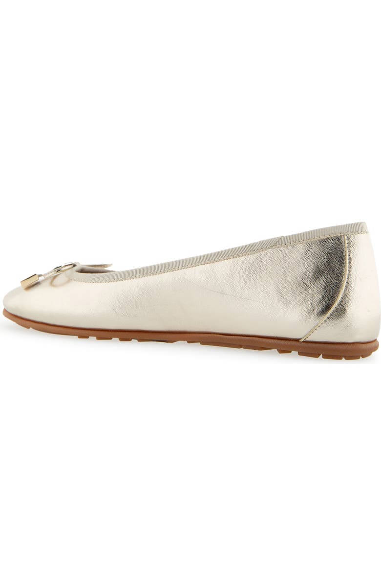 Aerosoles Pia Ballet Flat - Wide Width Available, Alternate, color, Soft Gold Pu