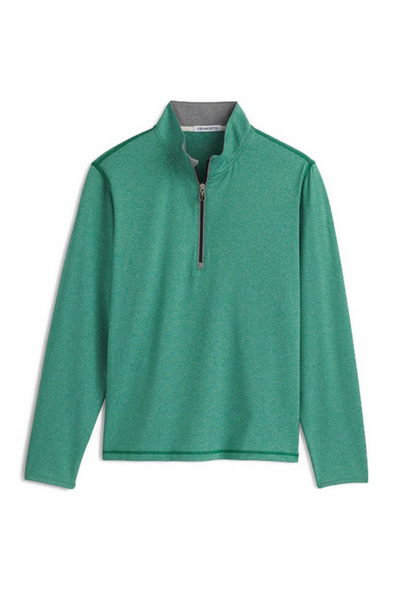 La Jolla 1/4 Zip, Alternate, color, Club Green Heather