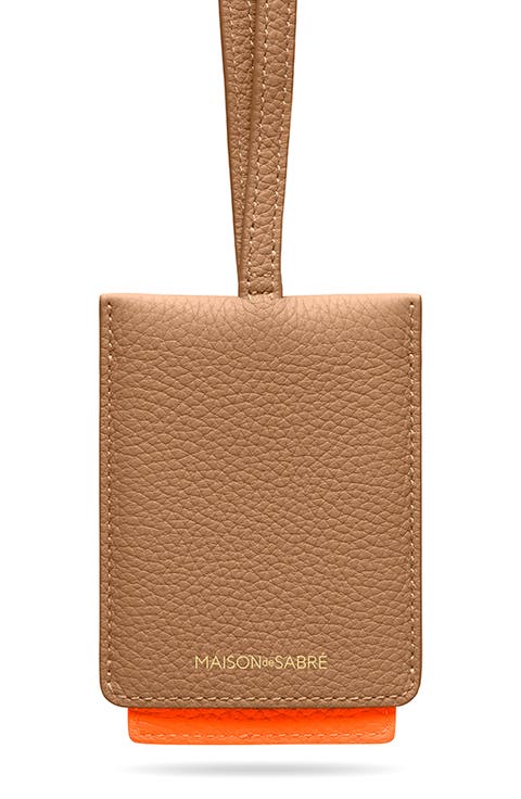 Leather ID Lanyard