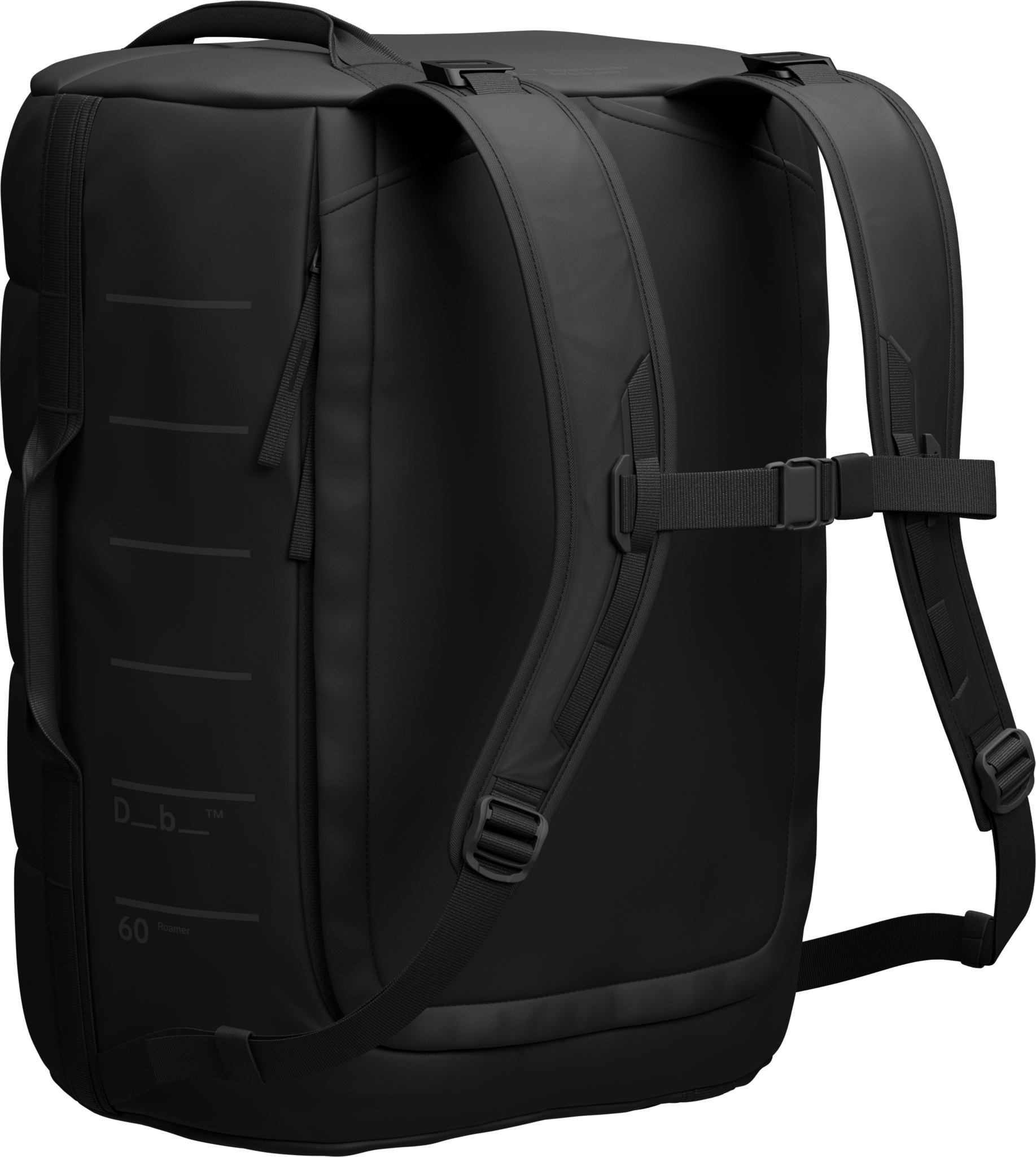 D_b_ Roamer Duffel, 60L, Alternate, color, Black Out