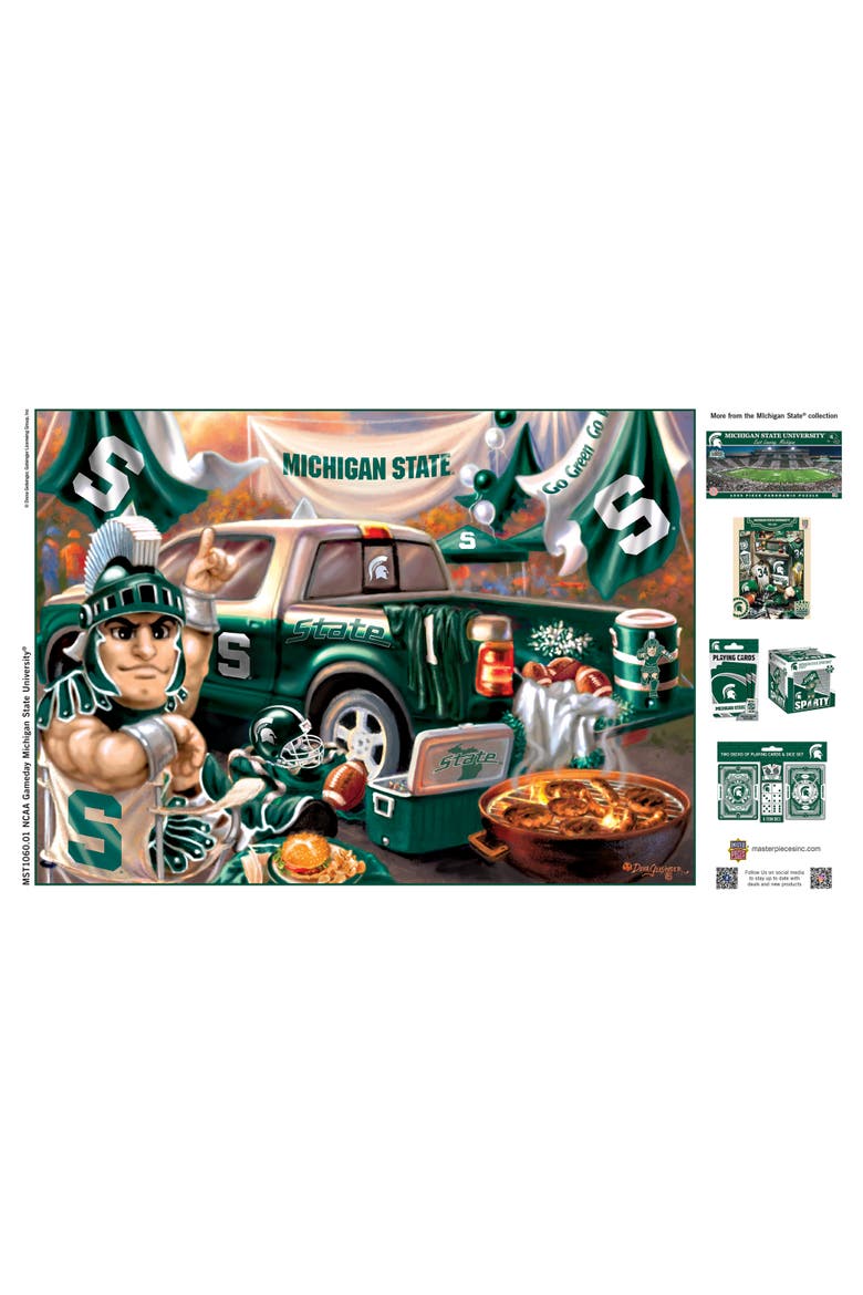 Michigan State Gameday 1000 Piece Puzzle, Alternate, color, Multicolor