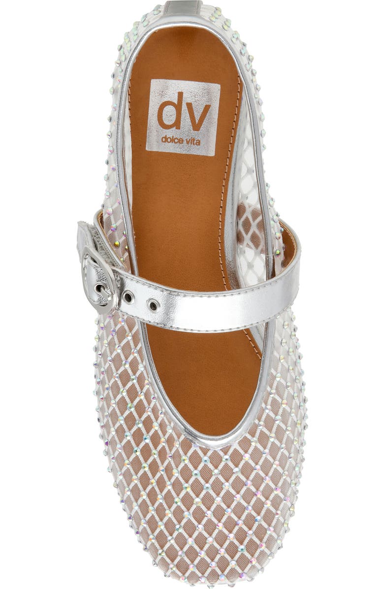 DV by Dolce Vita Bubby Mary Jane Flat, Alternate, color, Silver