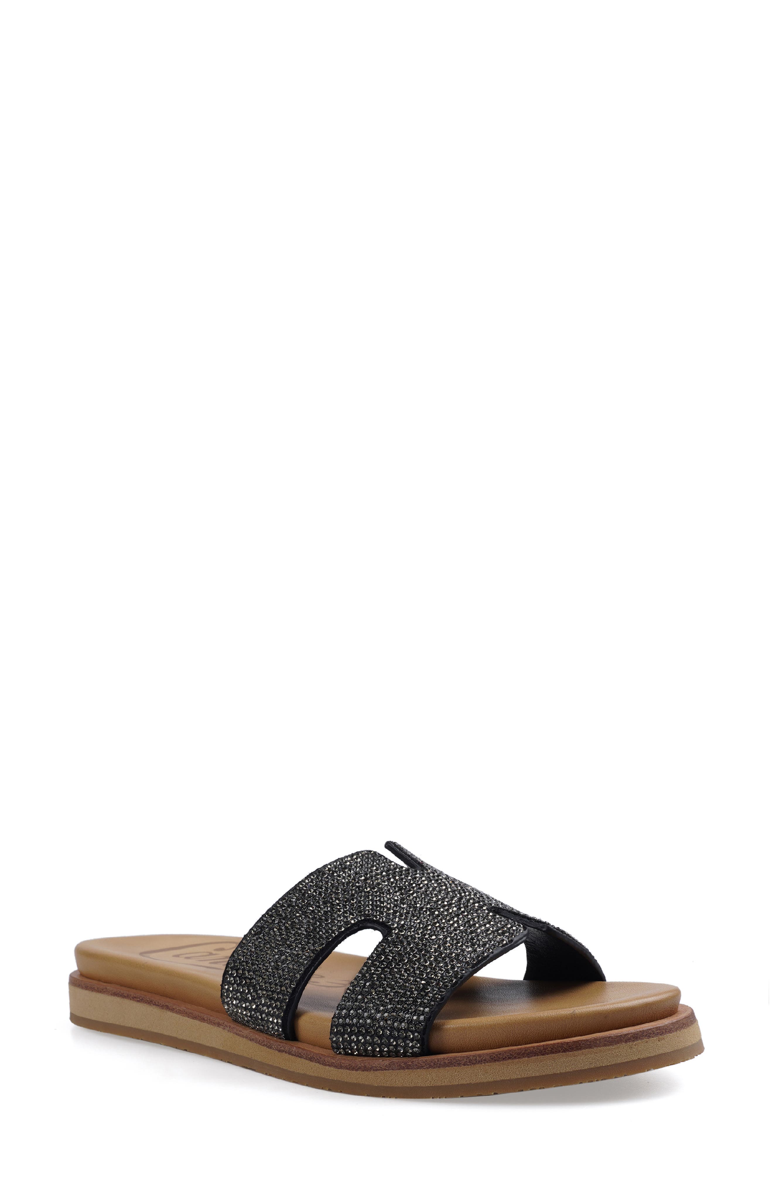 Candie's Santorini Slide Sandal, Main, color, 