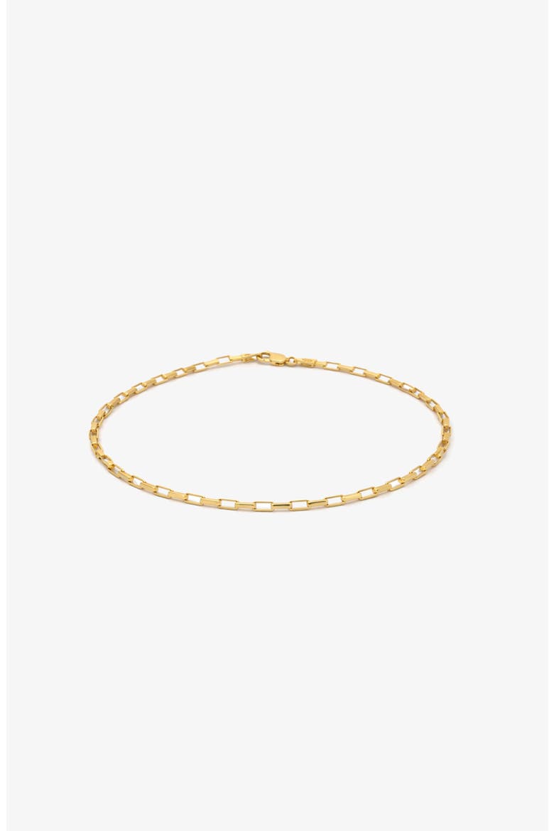 Mini Link Chain Bracelet in Gold, Alternate, color, Gold