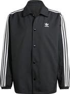adidas Adicolor 3-Stripes Recycled Polyester Coach
s Jacket