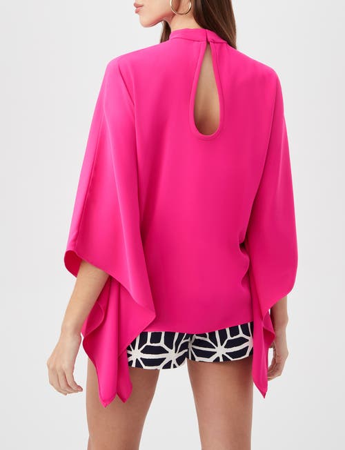 Trina Turk Pristine High-low Sweater In Petal Pink