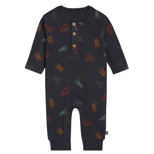 Modern Moments™ By Gerber Waffle Knit Romper In Varsity