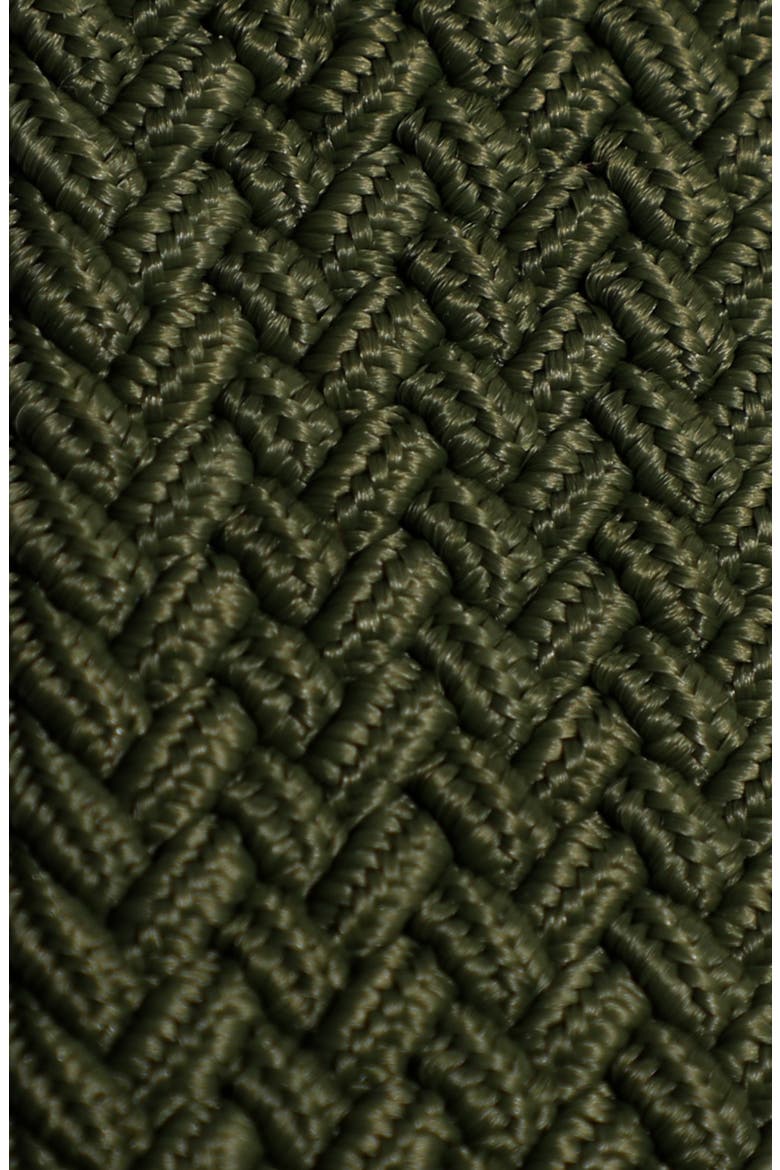 Golf Braided Stretch Leather Belt, Alternate, color, OLIVE