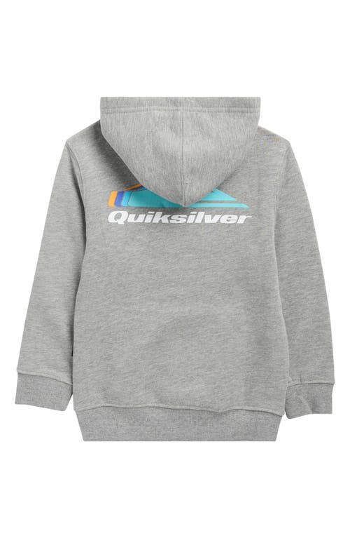 Quiksilver Kids' Omni Wave Hoodie In Gray