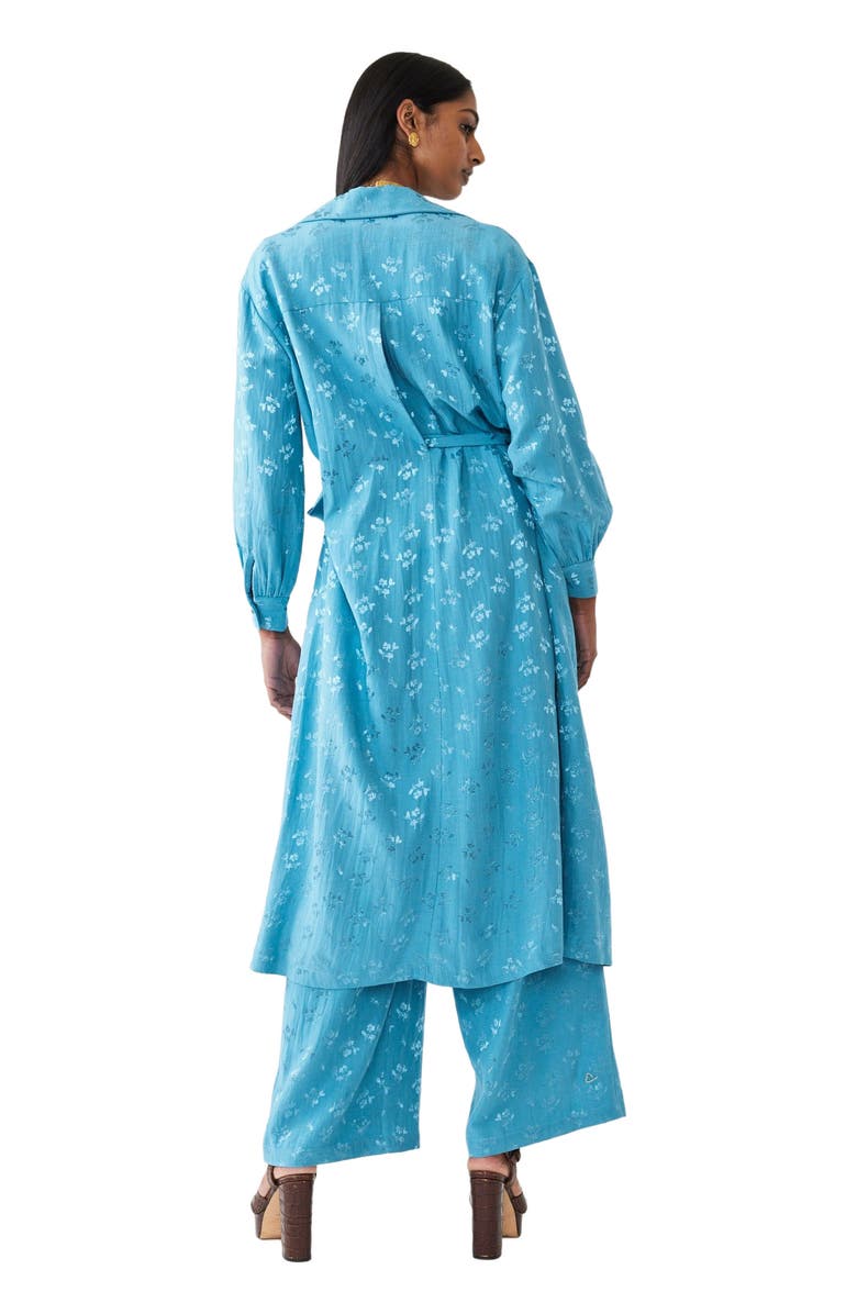 Eddy Helen Jacket, Alternate, color, Frozen Blue Bouquet