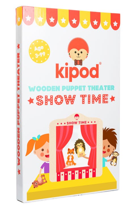 Wooden Tabletop Puppet Theater