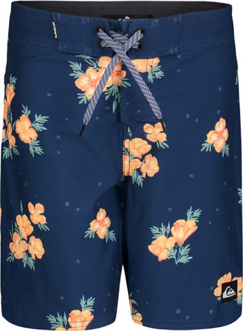 Kids' Surfsilk Straight Stretch Swim Trunks