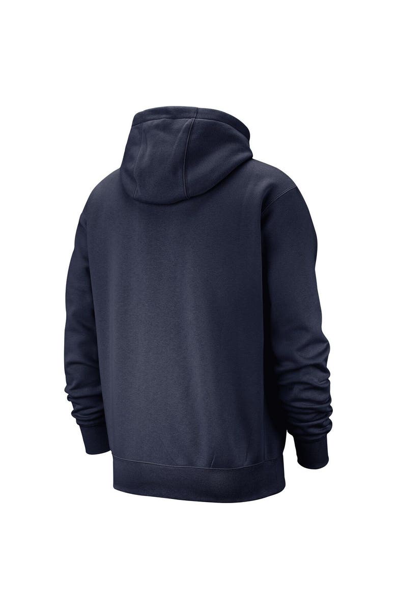 Nike Men's Nike Navy Penn State Nittany Lions Club Half-Zip Hoodie, Alternate, color,