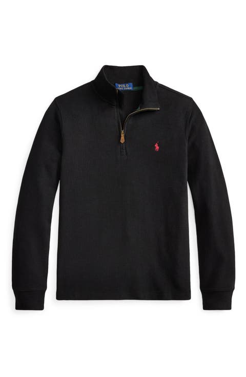 Kids' Estate Rib Quarter Zip Pullover