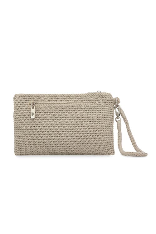 The Sak Vita Wristlet In Ecru Seascape