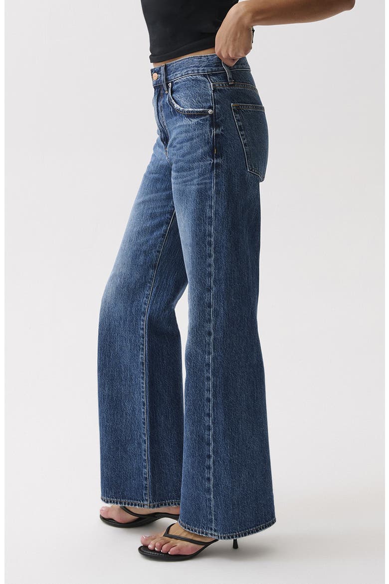 Larsen Petite High Waist Straight Leg Jeans, Alternate, color, DARING