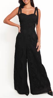 Petal & Pup Raya Tie Strap Lace Jumpsuit