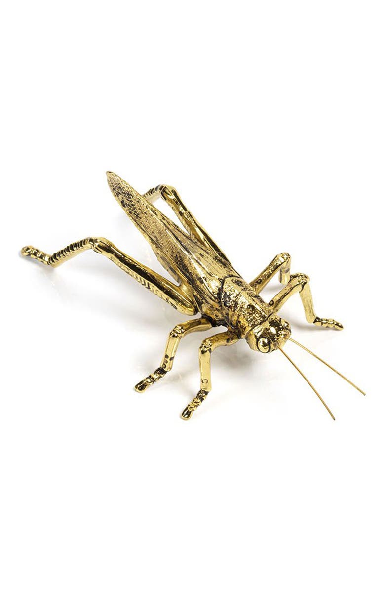 Zodax Decorative Antique Grasshopper, Main, color, 