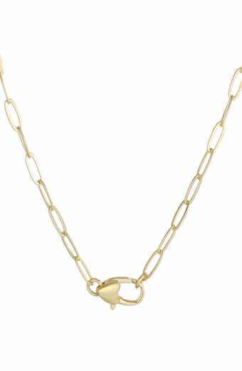 Heart Lock Pendant Necklace