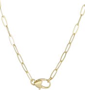 Adornia Heart Lock Pendant Necklace