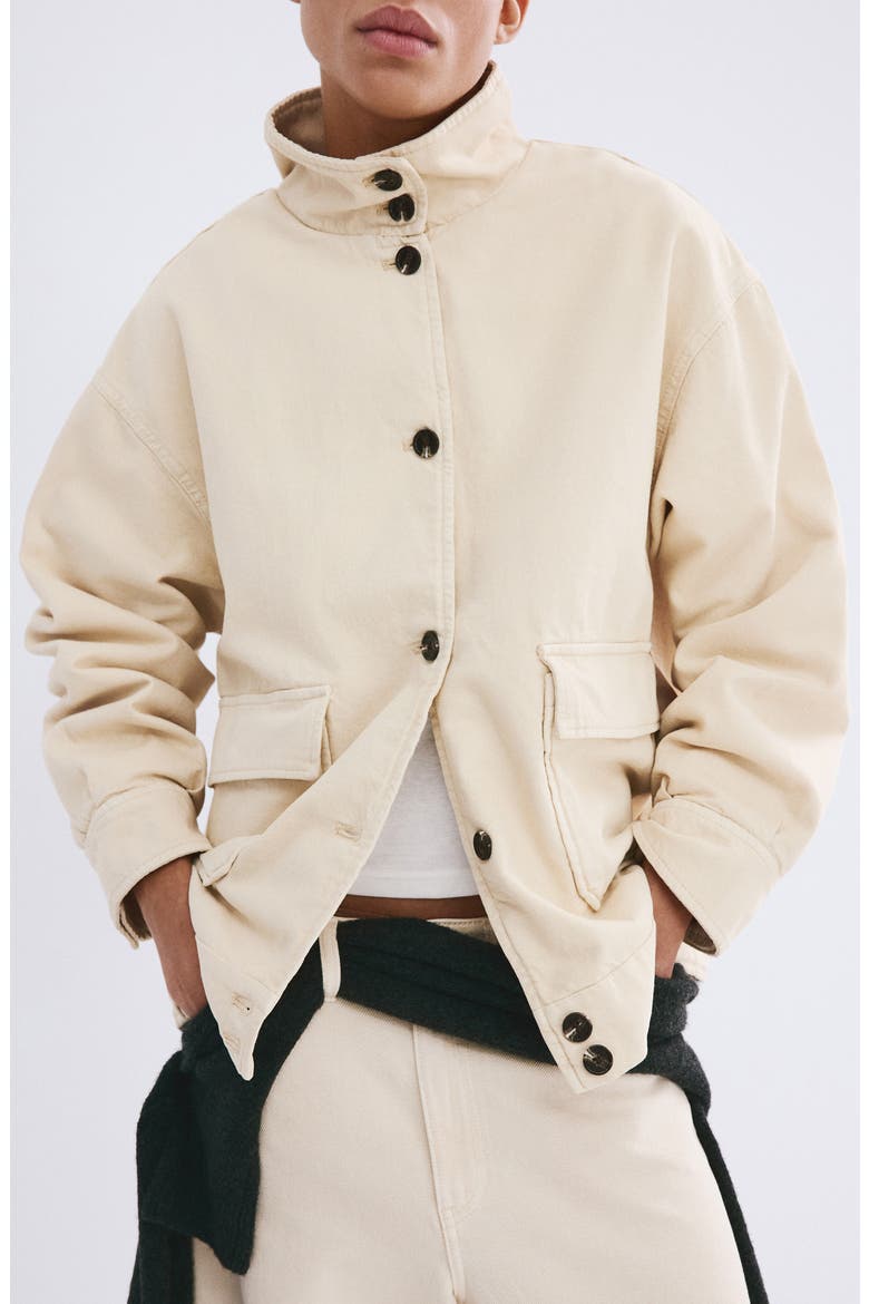Cazadora Eugenie Jacket, Main, color, VANILLA