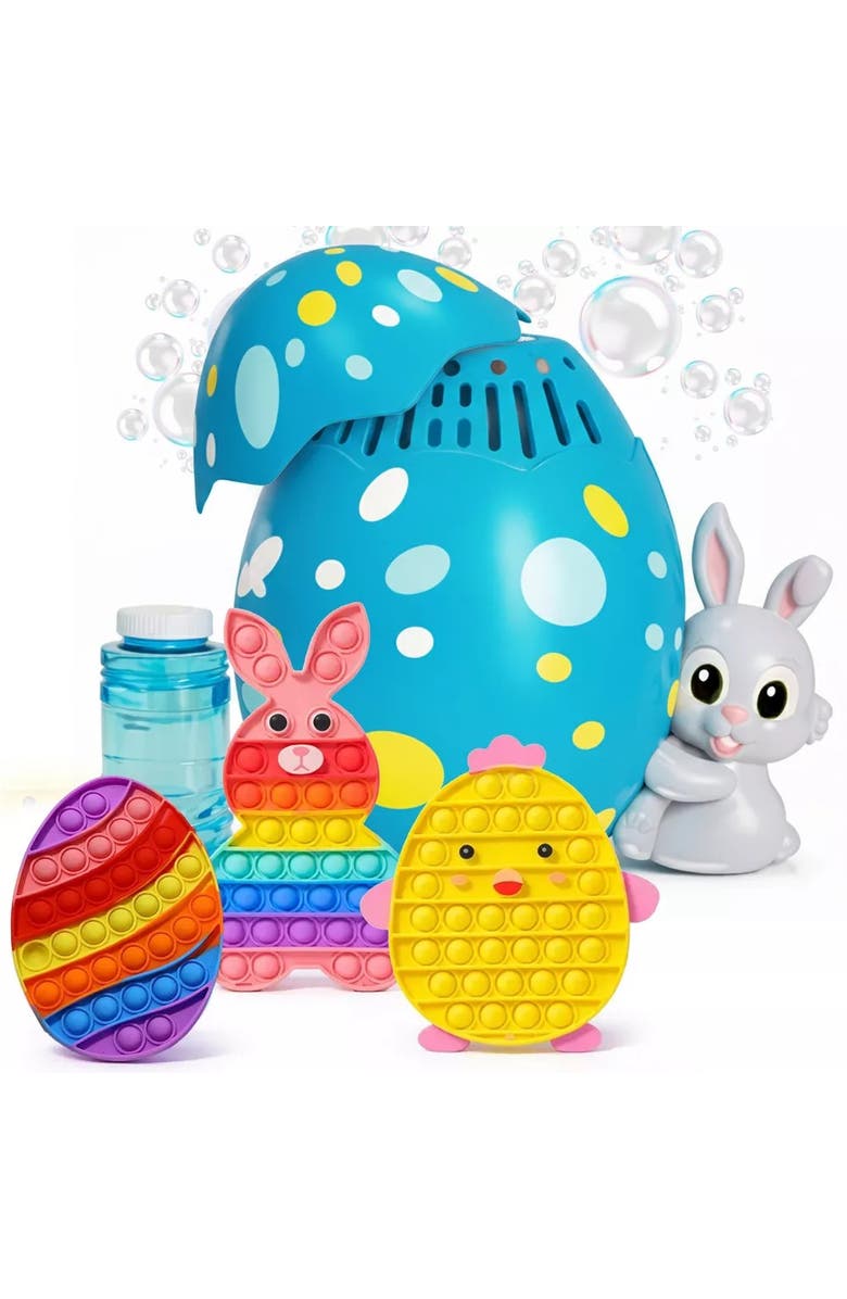 Sperric Easter Pop It Bubble Machine Toy Set, Main, color, Blue