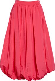 Cinq à Sept Allinae Bubble Hem Nylon Skirt