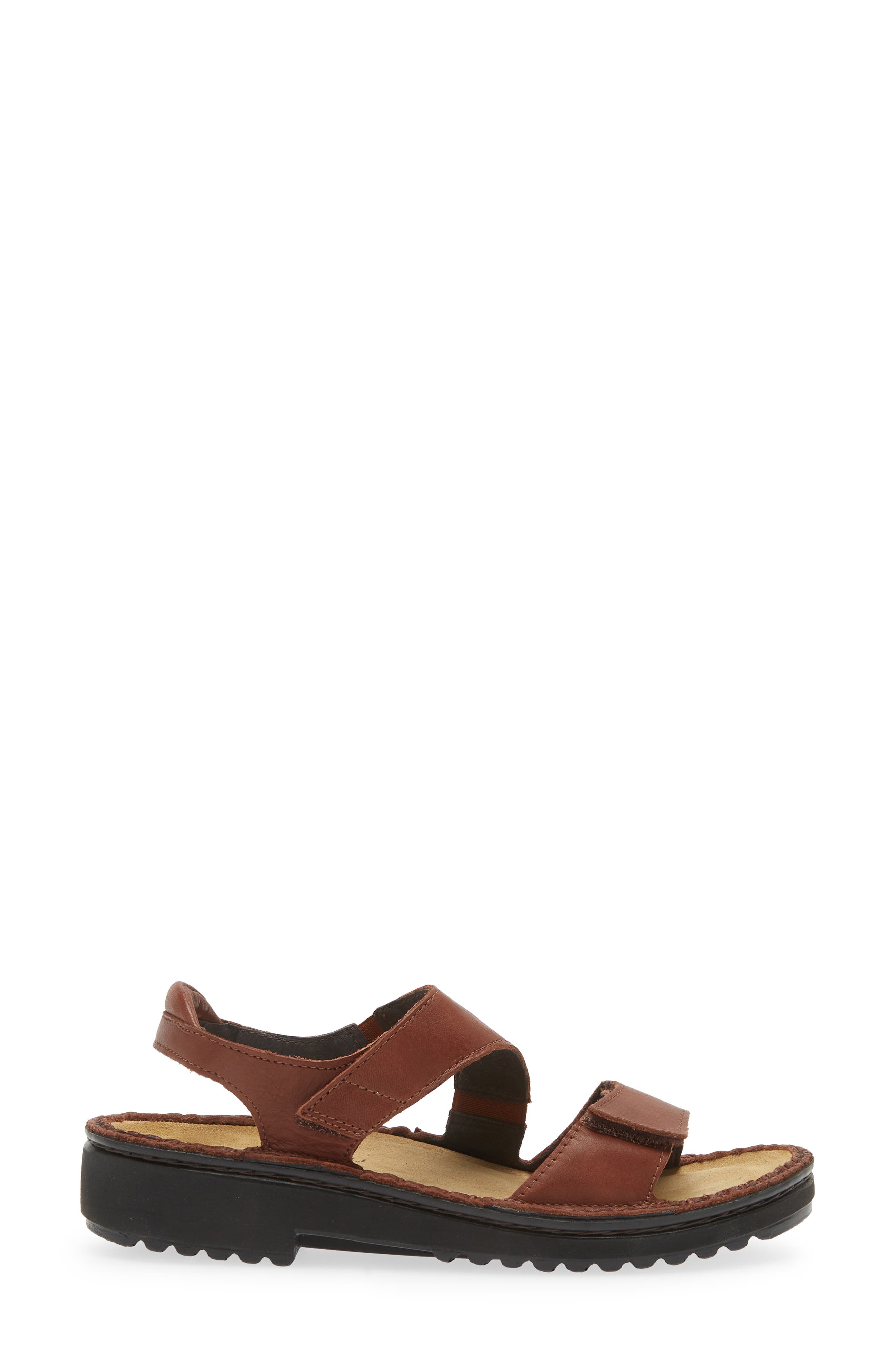Naot Enid Sandal, Alternate, color, Soft Chestnut Leather