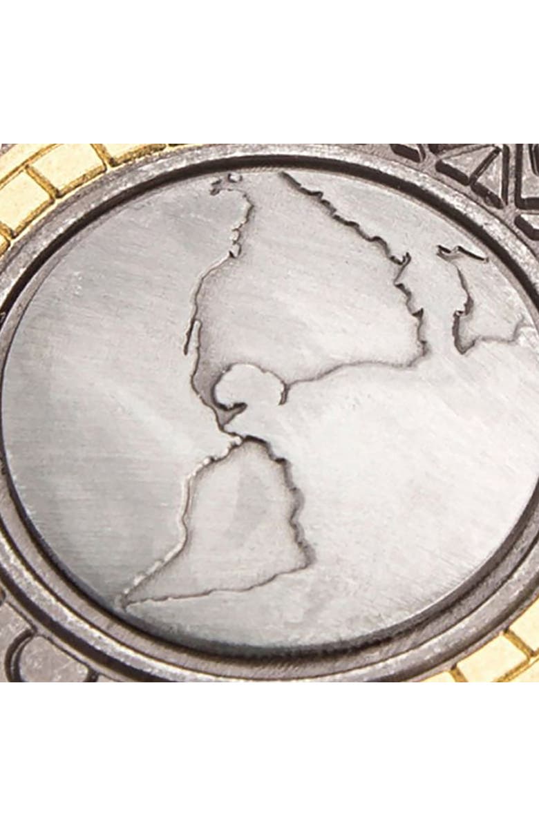 Quantum Mechanix Star Trek, TNG Mirror Universe Magnetic Insignia Badge, Alternate, color, Multicolored