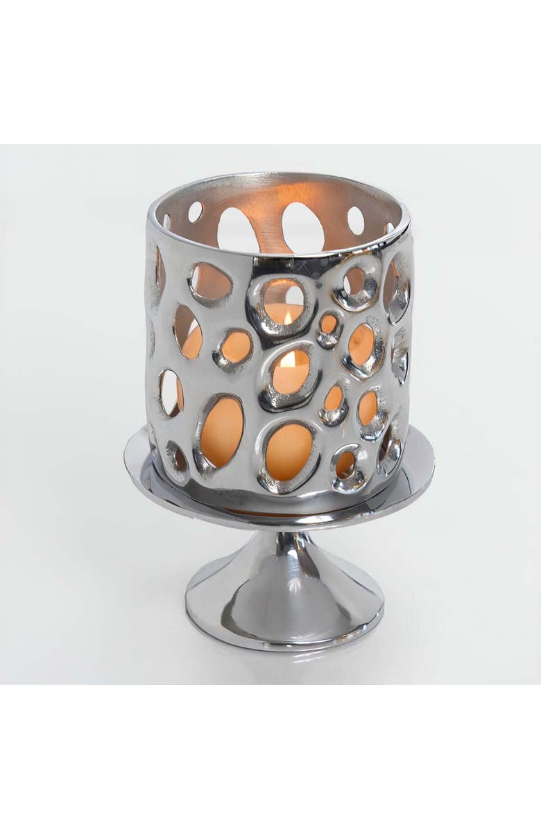 Lunares Passage Candle Holder, Main, color, Silver