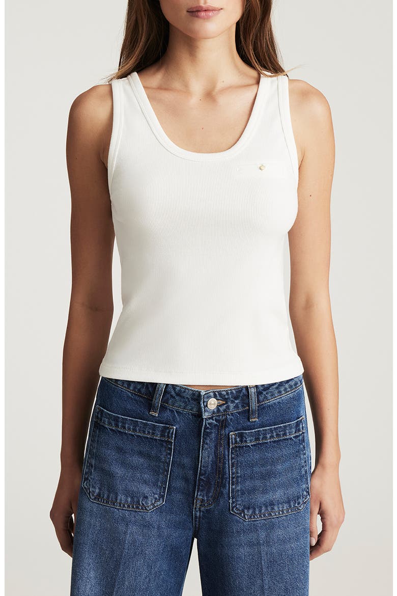 Rib Tank, Main, color, ANTIQUE WHITE
