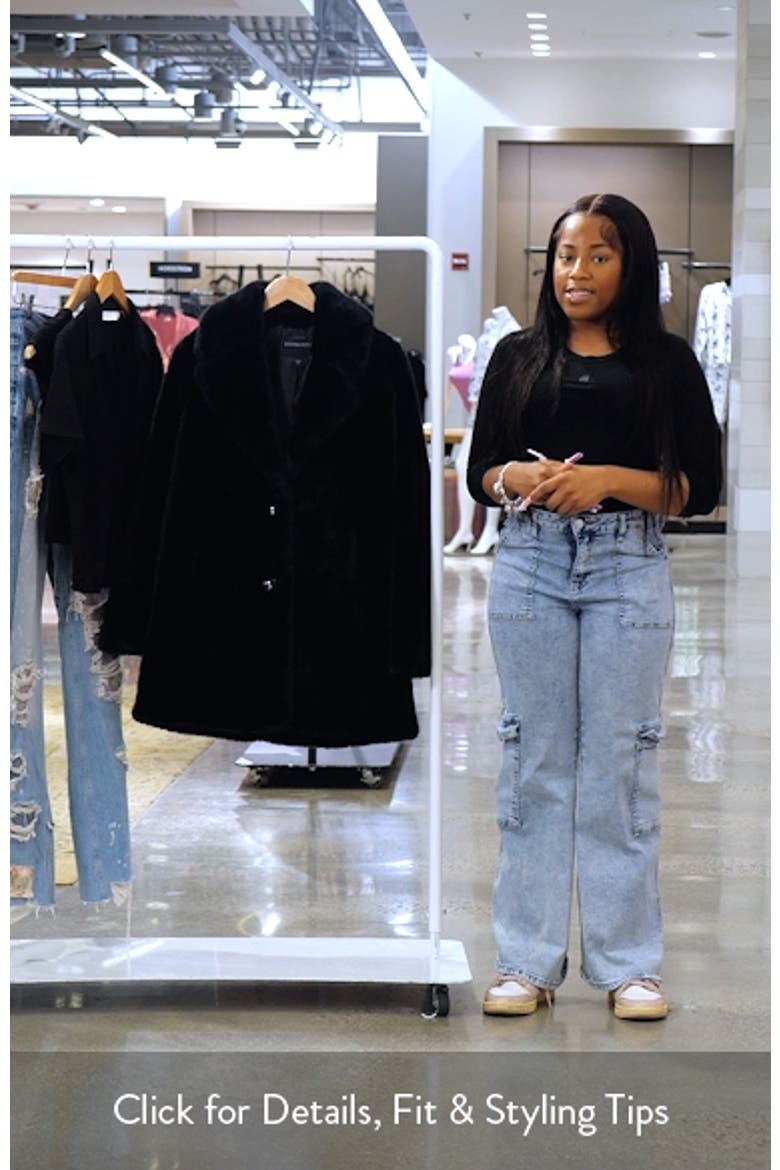 The Sally Faux Fur Coat video