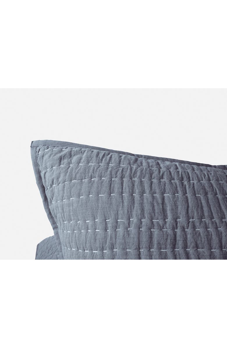 Coyuchi Channel Handstitched Organic Cotton Sham, Alternate, color,