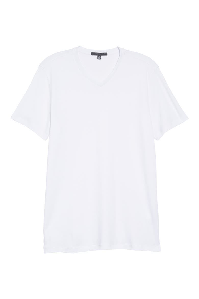 Georgia Regular Fit V-Neck T-Shirt, Alternate, color, WHITE